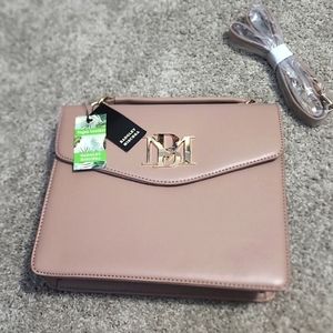 Badgley Mischka top handle purse